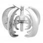 1000W 12V/24V 5 Blade Lantern Power Wind Turbines Generator For Charge Controlle White