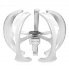 400W 12V/24V Automatic Wind Turbine Generator Lantern 5 Blade Vertical