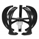 400W Automatic Wind Turbine Generator Lantern 5 Blade Vertical Axis 12V/24V