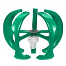 400W 5 Blade Wind Turbine Generator Lantern Vertical Axis built-in controller