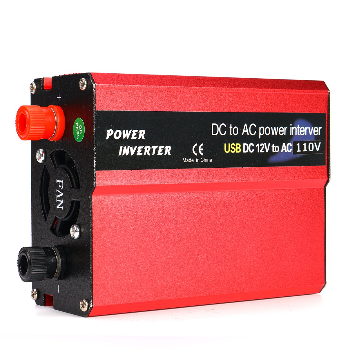 3000W Peaks DC 12 / 24V to AC 110V Car Power Inverter Digital Modified Sine Wave Converter