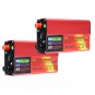 4000W Peaks DC 12 / 24V to AC 110V Car Power Inverter Digital Modified Sine Wave Converter