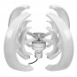1000W DC Wind Turbine Wind Generator Automatic Windward Vertical Axis 4 Motor Blades Kits White