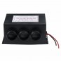 12V/ 24V 3 Hole 800W Nylon Air Heater Air Warmer Windscreen Demister Defroster Car Heater Set