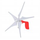 12v/24v 400w Wind Turbine Power Supply Generator  5-Blades Household with Controller