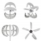 650W 12V/24V Lantern Magnet 5 Blades Wind Turbine Generator with Charge Controller