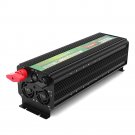 DC 12V/24V To AC 220V 5000W Power Inverter Converter Charger Dual LCD Display 10000W Peak