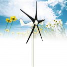 400W DC 12V/24V 5 Blades Wind Turbine Generator with Windmill Charge Controller