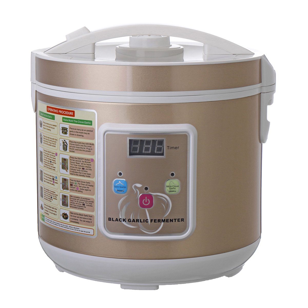 5L 90W 12-15 Days Intelligent Black Garlic Fermenter Automatic Fermentation Machine