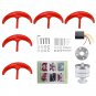 1000W 12V/24V 5 Blades Lanterns Wind Turbine Generator Vertical Axis with Controller