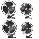 12V/24V 8/10 Inch Clip On Fan Auto Car Truck Cooling Fan With Extension Cord