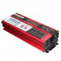 6000W Peak Solar Power Inverter LCD Modified Sine Wave Converter DC12/24V to AC110V
