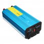 2500W Peak Pure Sine Wave Inverter 12V/24V to 110V/220V LCD Solar Power Converter
