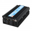 1200W Peak Intelligent Power Converter Power Supply Inverter DC 12V/24V To AC 220V/110V Power Invert