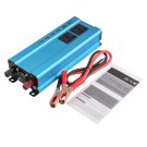 5000W 4 USB 3 Socket Car Converter Power Inverter DC 12V 24V To AC 220V Invertor