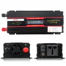 6000W Peak Car Power Inverter LCD Display DC 12 / 24V to AC 110V / 220V Modified Sine Wave Converter