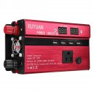 Peak 3000W 4 Type DC 12V/24V to AC 110V/220V Solar Power Inverter LED Modified Sine Wave Converter