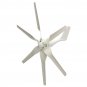 400W 12V 24V Horizontal Residential Wind Turbine 6 Nylon Fiber Blades Power Generation Wind Generato