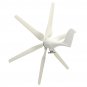 400W 12V 24V Horizontal Residential Wind Turbine 6 Nylon Fiber Blades Power Generation Wind Generato