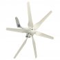 400W 12V 24V Horizontal Residential Wind Turbine 6 Nylon Fiber Blades Power Generation Wind Generato