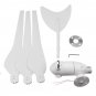 300W 12V/24V Wind Generator 3 Blades Kits Motor Kit Electromagnetic For Home Streetlight Use