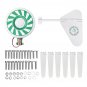 300W 24V/12V Wind Generator Turbine Energy 6 Blades Power Supply Household