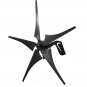 5 Blades Wind Turbine 12/24V 1000W Peak Wind Generator With Charge Controller