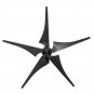 5 Blades Wind Turbine 12/24V 1000W Peak Wind Generator With Charge Controller