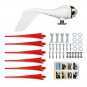 800W Peak Silent 6 Blades DC 12V/24V Wind Turbine High Power Wind Generator Kit