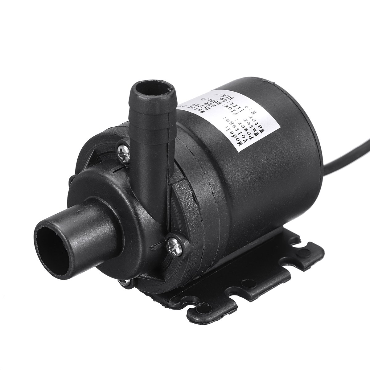 800L/H 24V DC 5M Submersible Hot Water Circulation Pump Solar Brushless Motor