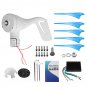 400W DC12V/24V Small Home Wind Turbine Generator Windmill Fit For Street Lamps,Monitoring Boat Free 