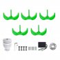 600W 5 Blades 12V/24V/48V Wind Turbine Generator Vertical Axis with Charge Controller
