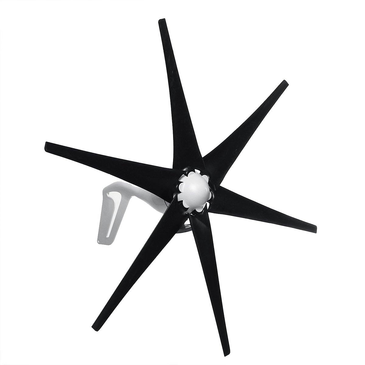 800W Wind Turbine 12V/24V 6 Blades Strong Power Horizontal Generator