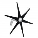 800W Wind Turbine 12V/24V 6 Blades Strong Power Horizontal Generator