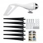 800W Wind Turbine 12V/24V 6 Blades Strong Power Horizontal Generator