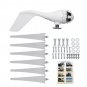 800W 12V/24V Wind Turbine 6 White Blades Generator High Power For Battery Charge