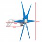 800W S3 Wind Turbine 6 Blades DC 12V/24V Wind Turbine Generator High Wind Power
