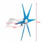 800W Wind Turbine 6 Blades DC 12V/24V Wind Turbine Generator High Wind Power