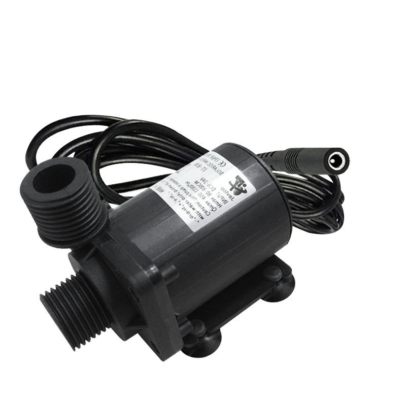 JT-800B 12V/24V 800L/H / 1000L/H Dual Use DC Electric Brushless Mini Submersible Water Pump Solar En