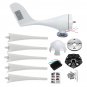 400W 12V/24V 5 Blades Miniature Wind Turbine Residential Home With Controller Mini Wind Generator