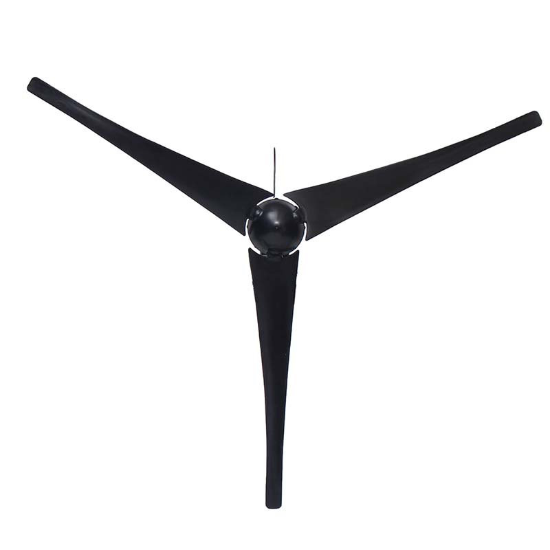 12V/24V 600W 3 Nylon Fiber Blades Wind Turbine Generator Power Aerogenerator Kit