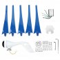 400W Wind Turbine Generator 12V/24V 5 Blades & Charge Controller Wind Generater With Accessories
