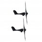 600W 12/24V Wind Turbine Power Wind Generator Kit 5 Nylon Fiber Blade Aerogenerator