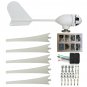 400W Wind Turbine Wind Generator DC 12V/24V 5 Blades with windmill Charge Controller