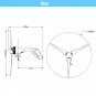 300W 12V/24V 3 Blades Wind Turbine Power Wind Generator Charge Controller Home Garden