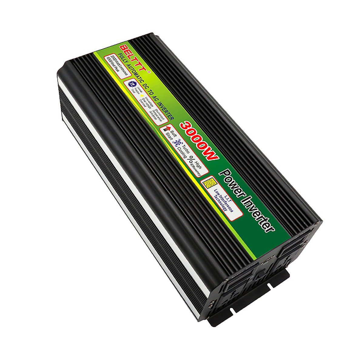 3000W 6000W Peak DC12V/24V to AC220V Power Inverter + Charger & UPS for Solar/Wind