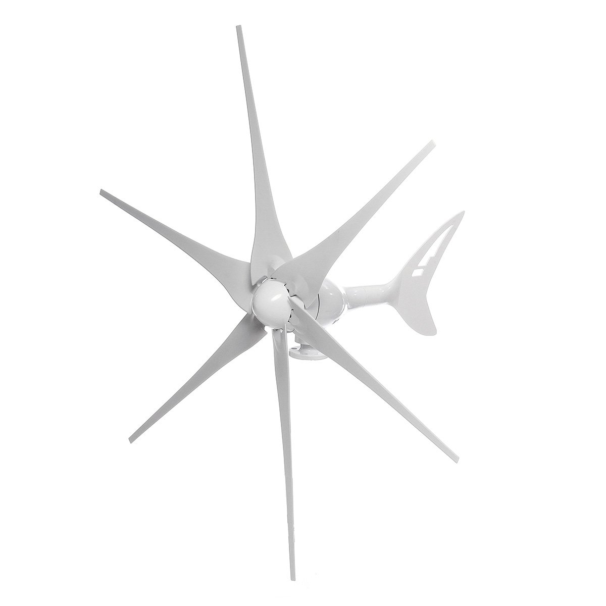 1000W 6 Blades Wind Turbine Generator Kit 12V/24V with Charge Controller Automatically Adjust Windwa