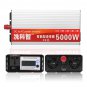 DC 12V/24V/48V To AC 220V 5000W Modified Sine Wave Intelligent Power Inverter Dual LCD Display Conve