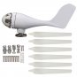 500W 12V/24V/48V 6 Blades Small Horizontal Wind Turbine Wind Generator Kit