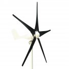 DC 12 24V 500W Power 5 Blades Horizontal Wind Turbine Generator Kit with Controller